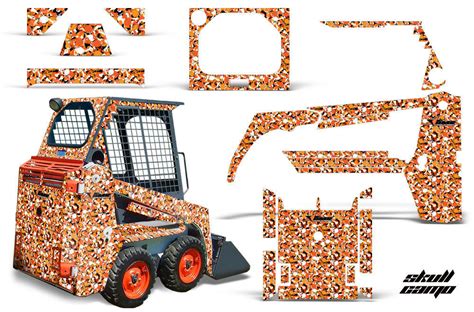 skid steer graphics kit